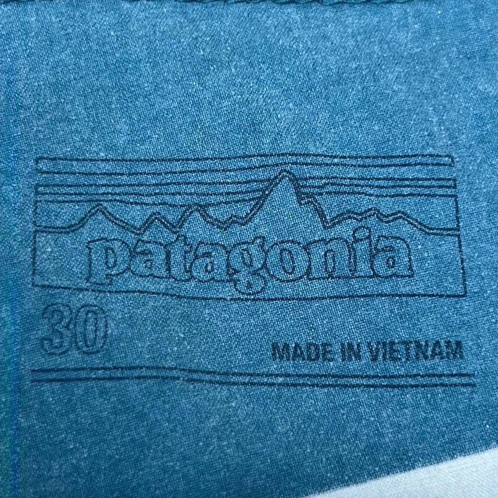 Patagonia Men's Wavefarer Striped Boardshorts Size 30